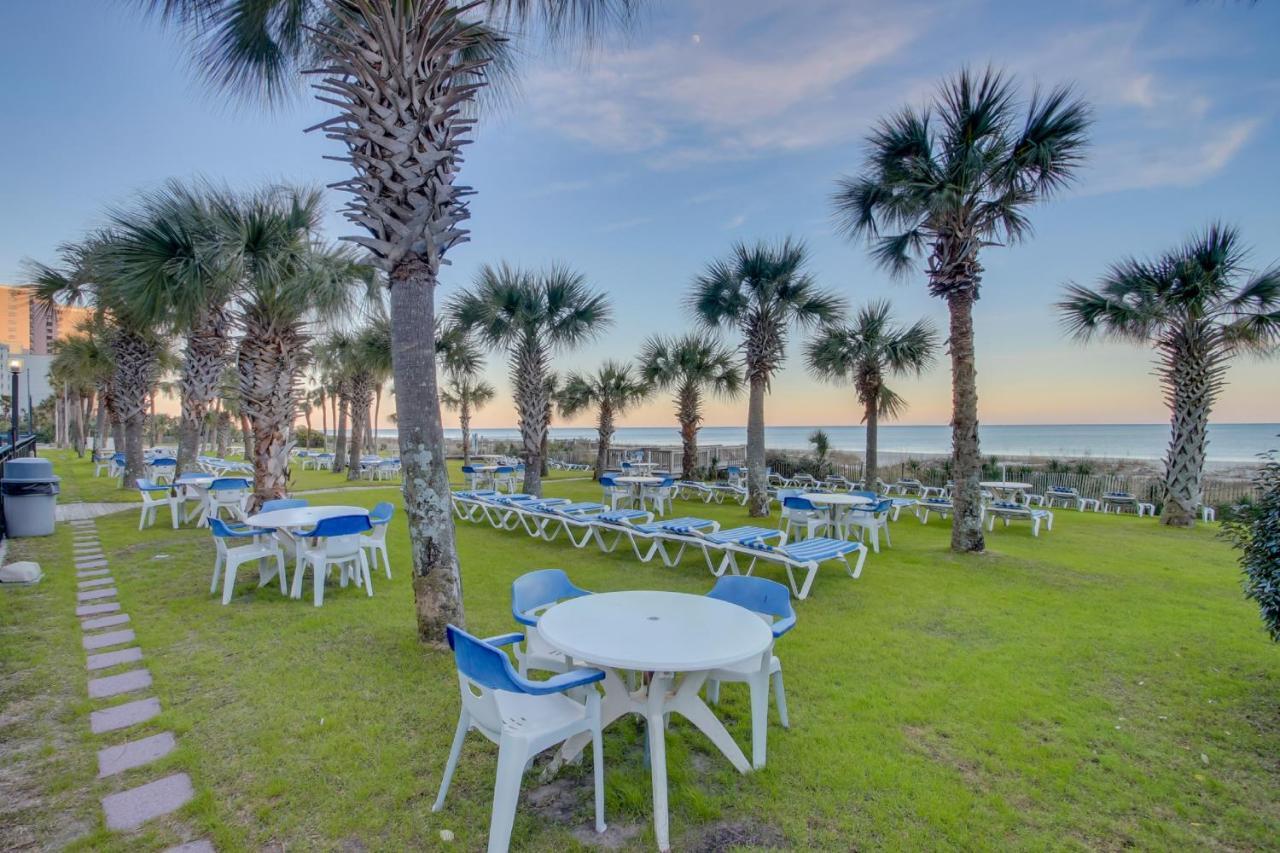 Oceanfront Condo W Balcony Minutes Walk To The Beach Myrtle Beach Exterior foto