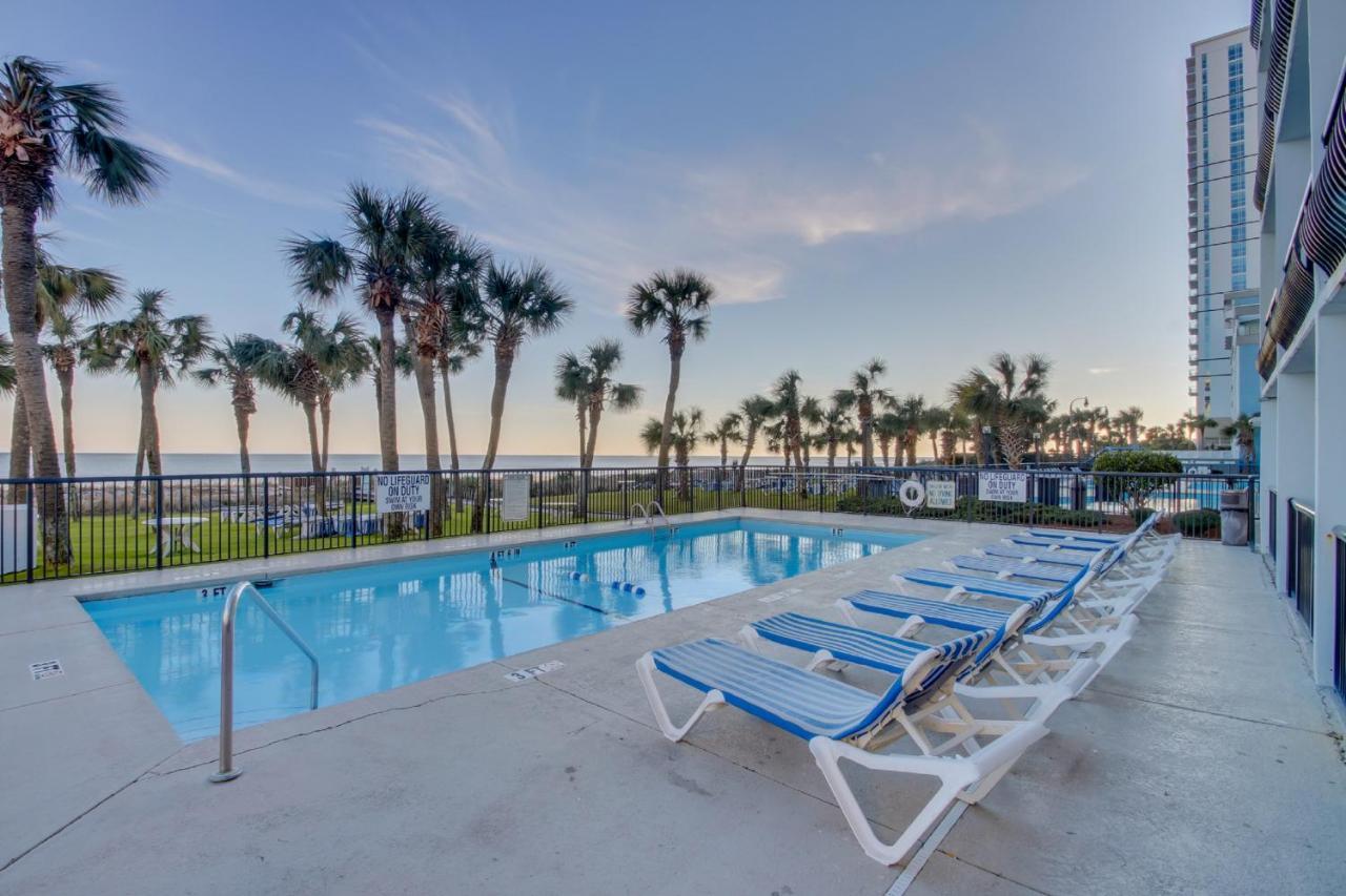 Oceanfront Condo W Balcony Minutes Walk To The Beach Myrtle Beach Exterior foto