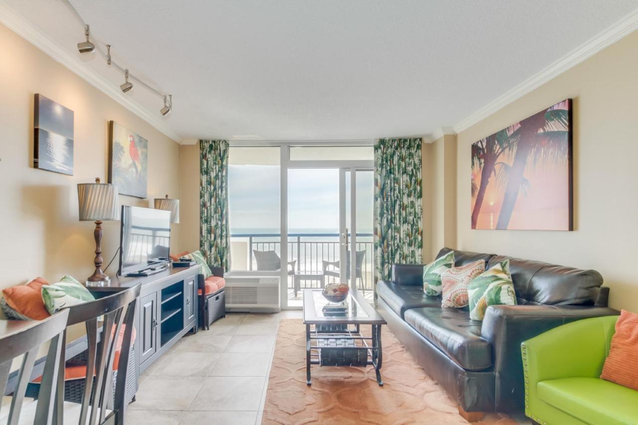 Oceanfront Condo W Balcony Minutes Walk To The Beach Myrtle Beach Exterior foto