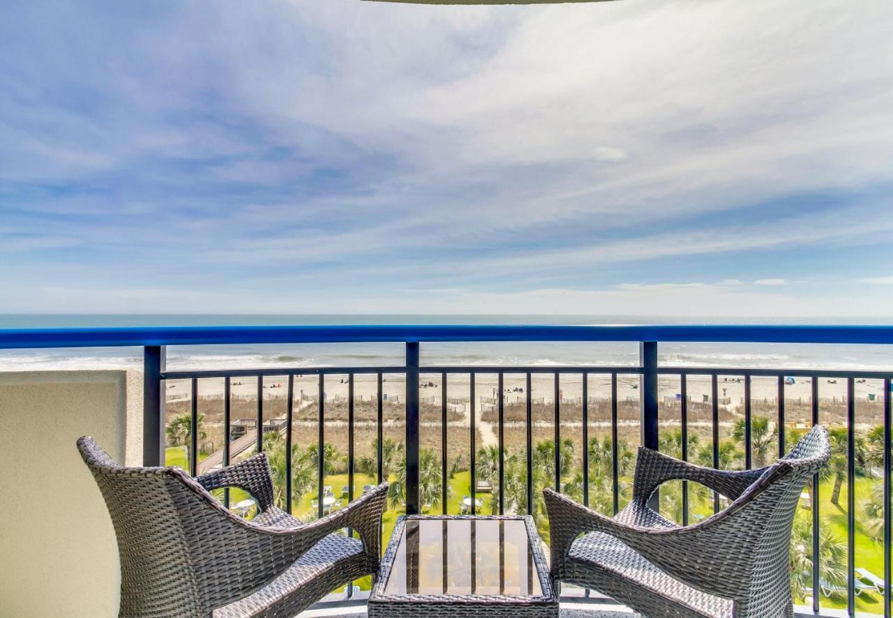 Oceanfront Condo W Balcony Minutes Walk To The Beach Myrtle Beach Exterior foto