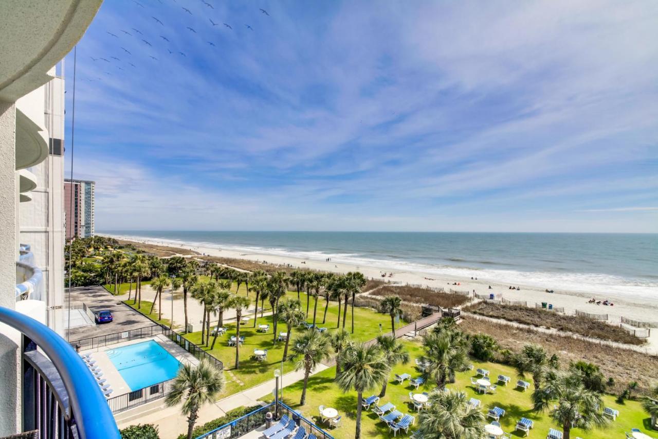 Oceanfront Condo W Balcony Minutes Walk To The Beach Myrtle Beach Exterior foto